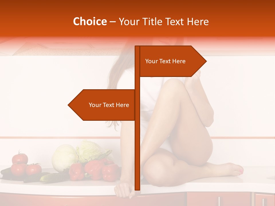Tomato Diet Enjoying PowerPoint Template