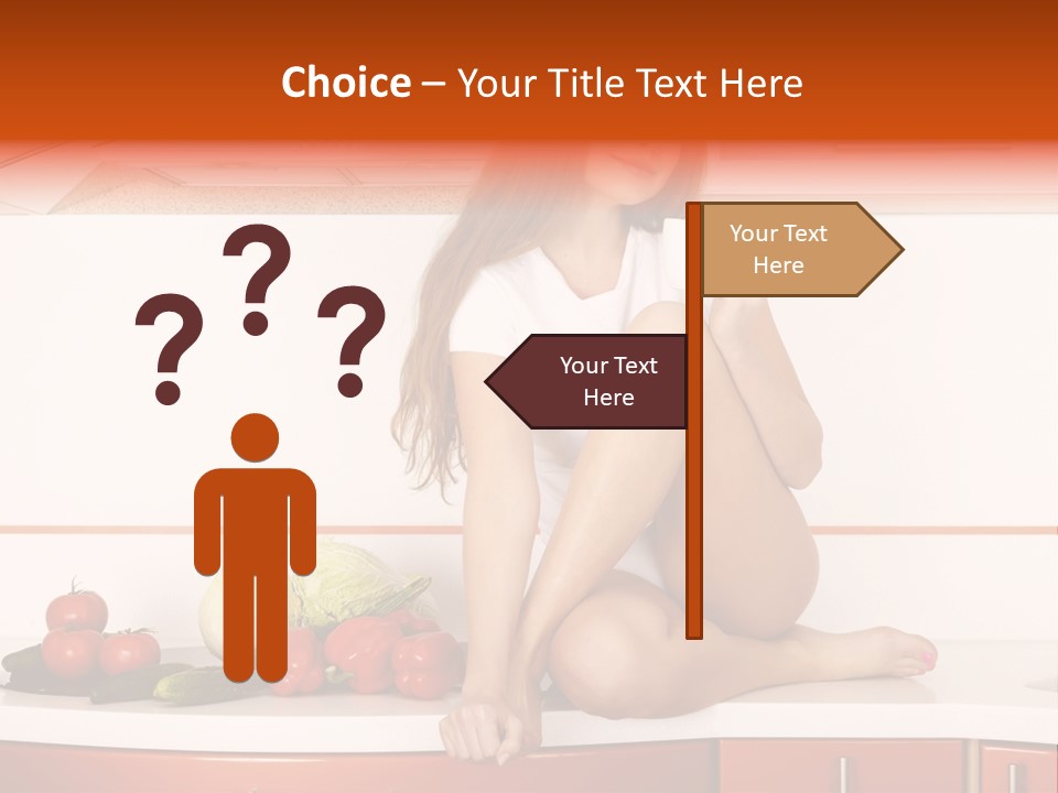 Tomato Diet Enjoying PowerPoint Template