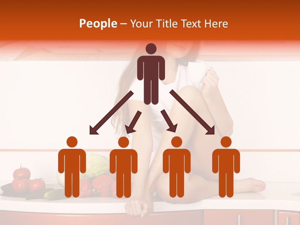 Tomato Diet Enjoying PowerPoint Template