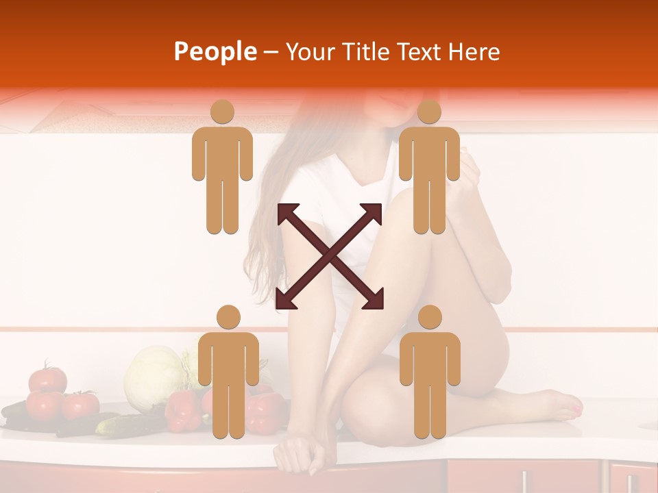 Tomato Diet Enjoying PowerPoint Template