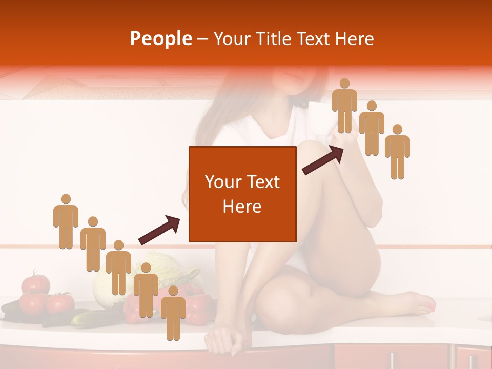 Tomato Diet Enjoying PowerPoint Template