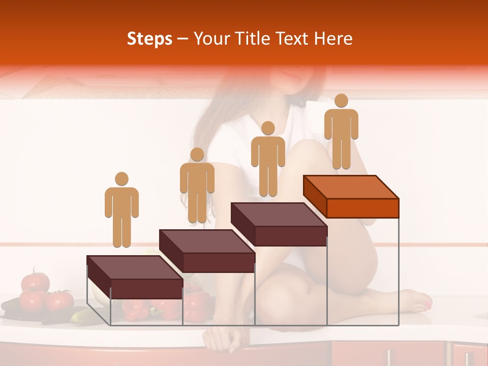 Tomato Diet Enjoying PowerPoint Template