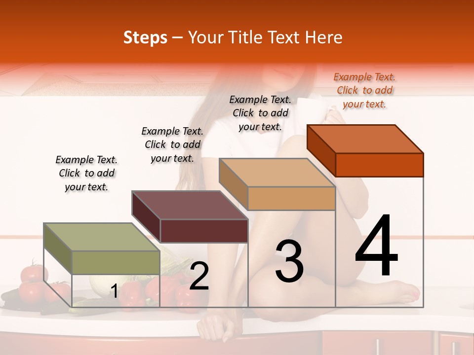 Tomato Diet Enjoying PowerPoint Template