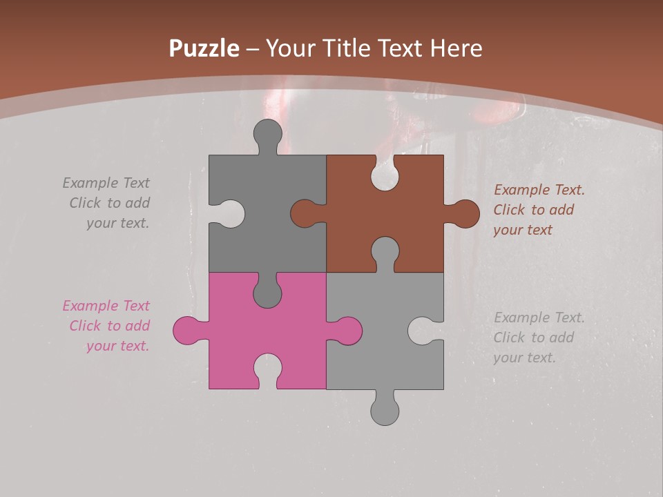 Red Spooky Kidnap PowerPoint Template