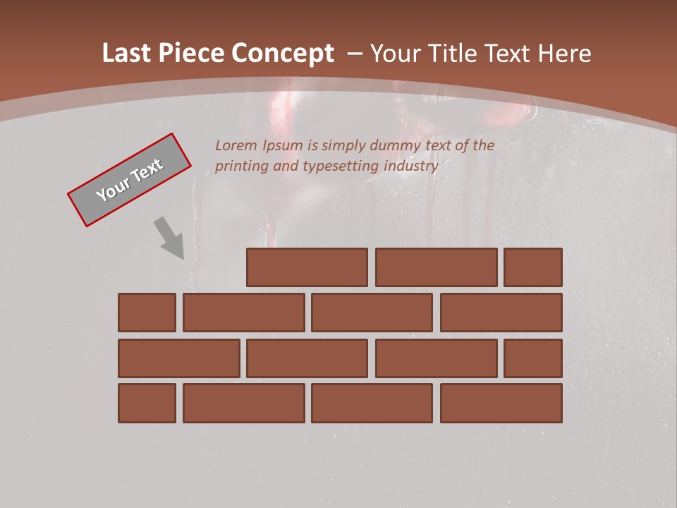 Red Spooky Kidnap PowerPoint Template