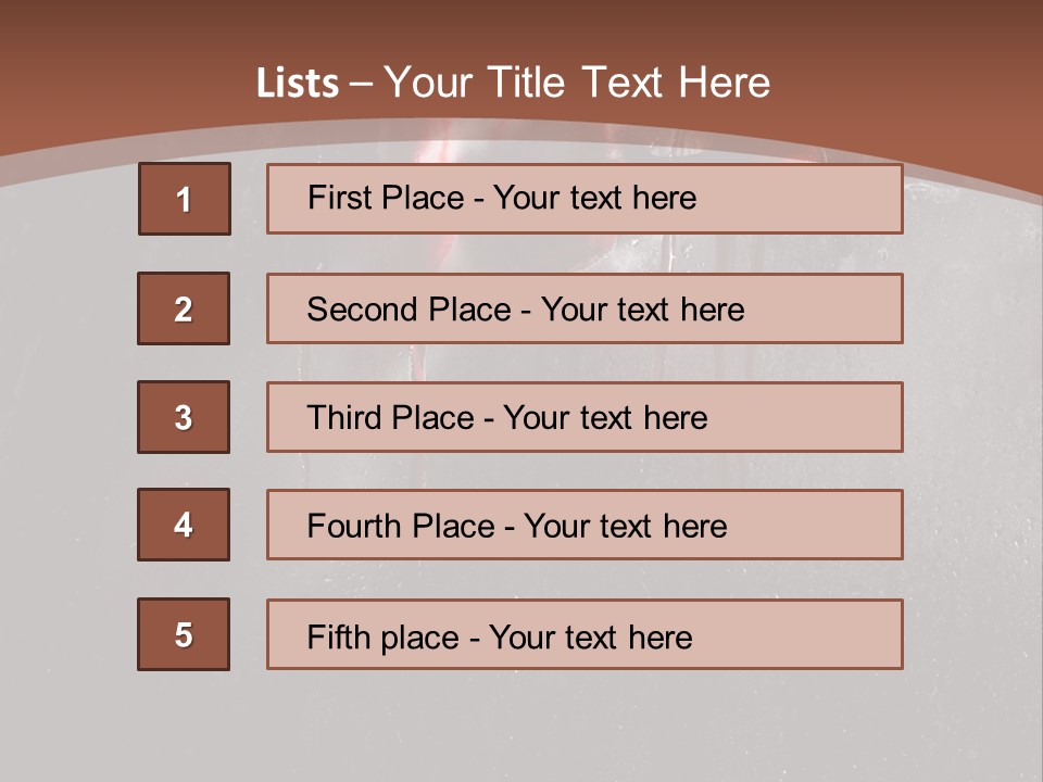 Red Spooky Kidnap PowerPoint Template