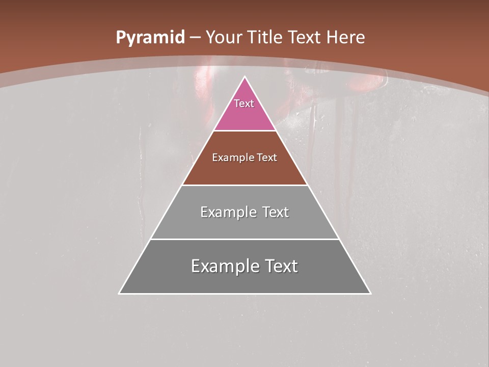 Red Spooky Kidnap PowerPoint Template