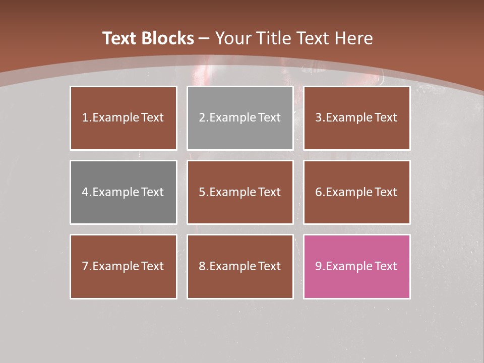 Red Spooky Kidnap PowerPoint Template