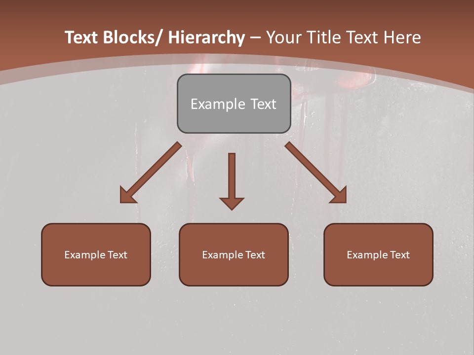 Red Spooky Kidnap PowerPoint Template