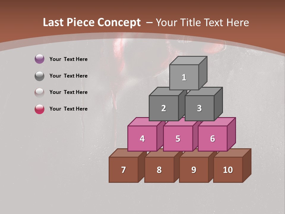 Red Spooky Kidnap PowerPoint Template