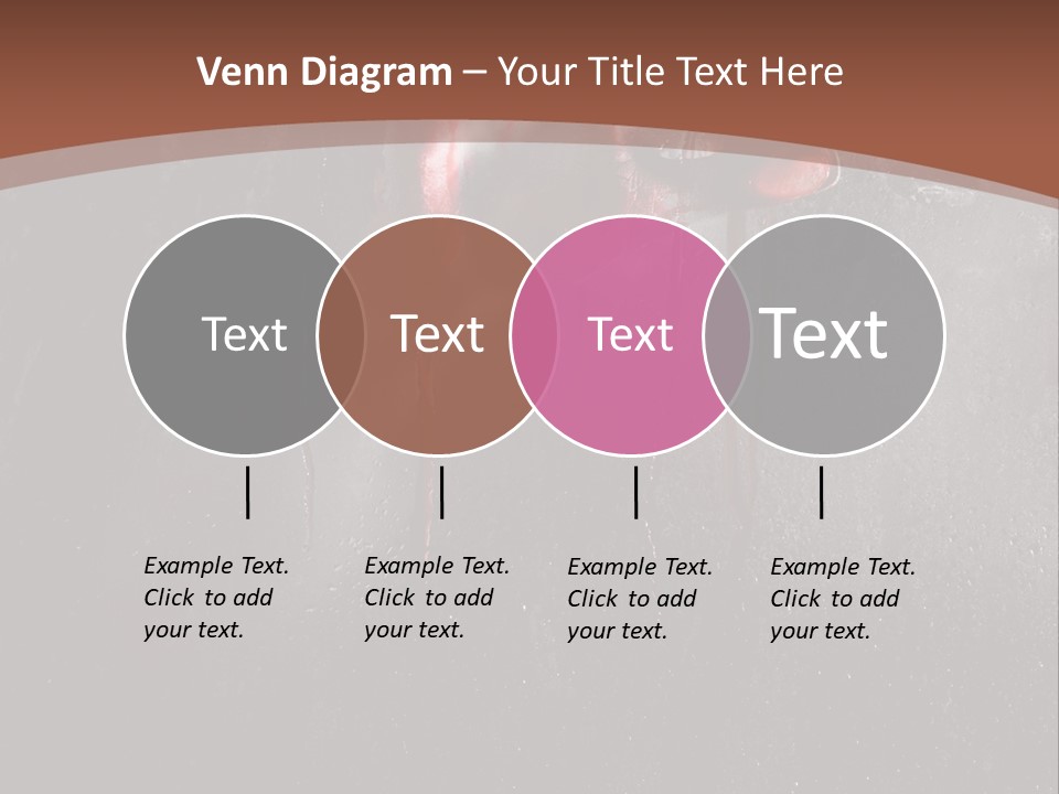 Red Spooky Kidnap PowerPoint Template