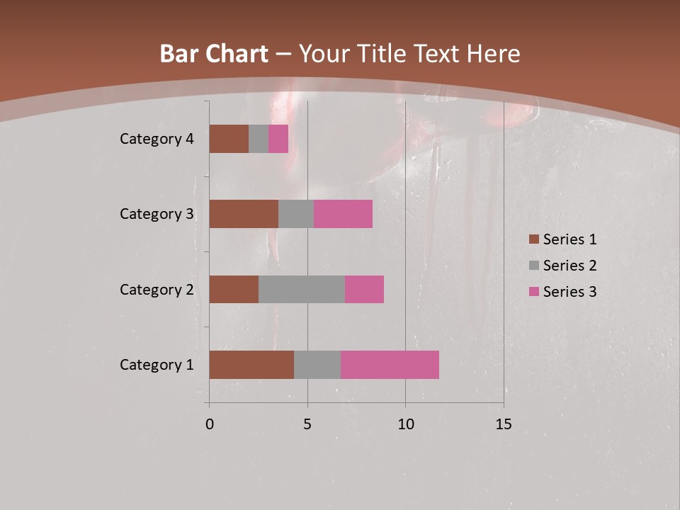 Red Spooky Kidnap PowerPoint Template