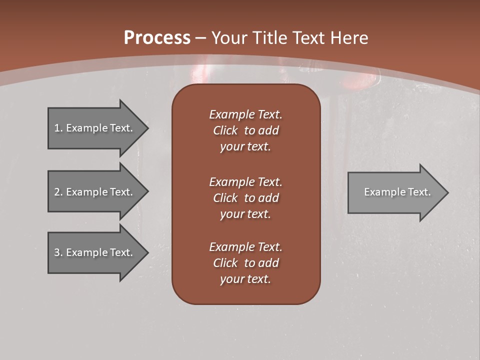 Red Spooky Kidnap PowerPoint Template