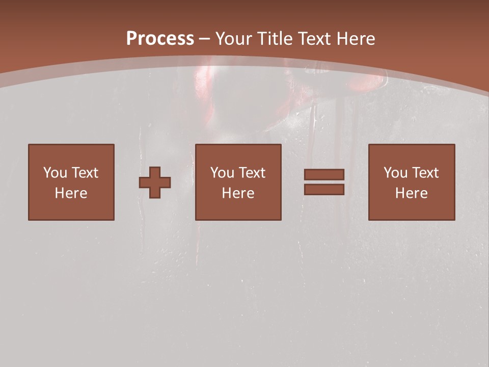Red Spooky Kidnap PowerPoint Template