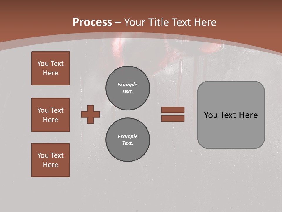 Red Spooky Kidnap PowerPoint Template