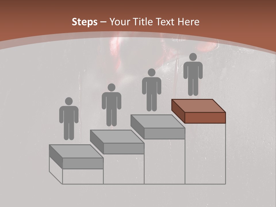 Red Spooky Kidnap PowerPoint Template