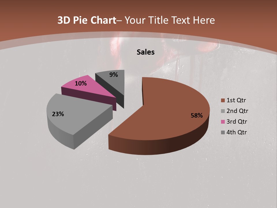 Red Spooky Kidnap PowerPoint Template