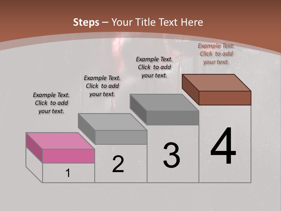Red Spooky Kidnap PowerPoint Template
