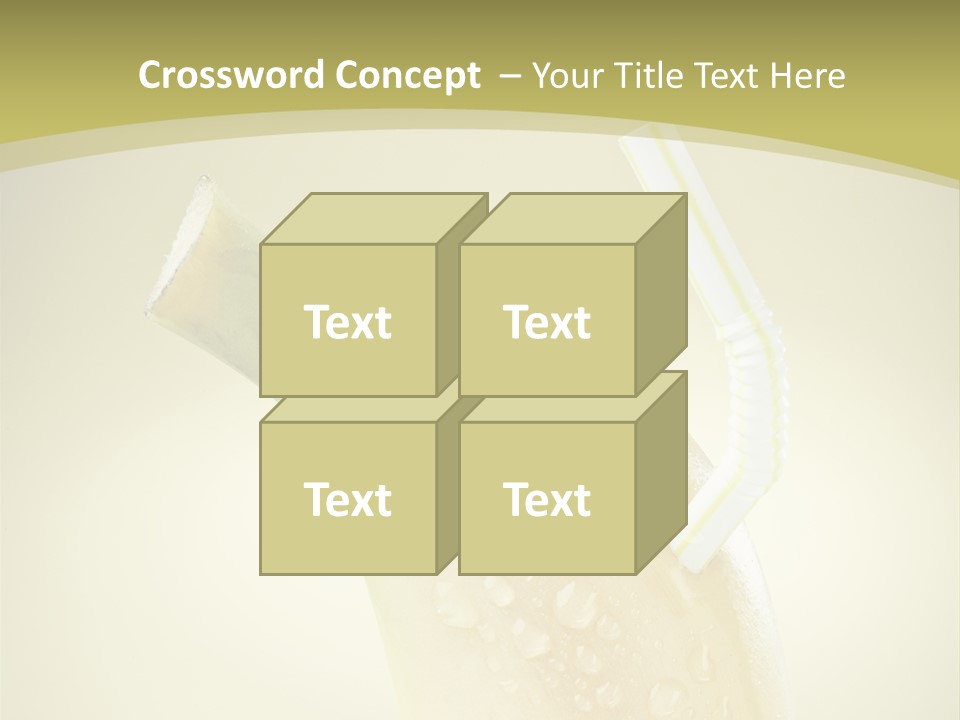 Organic Refre Hment Fruit PowerPoint Template