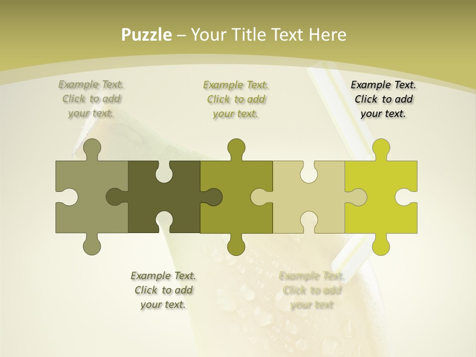 Organic Refre Hment Fruit PowerPoint Template