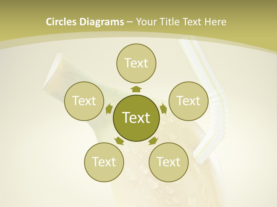 Organic Refre Hment Fruit PowerPoint Template