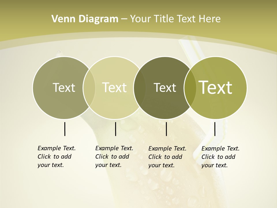 Organic Refre Hment Fruit PowerPoint Template