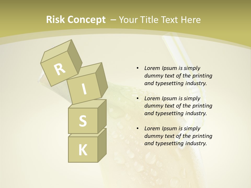 Organic Refre Hment Fruit PowerPoint Template