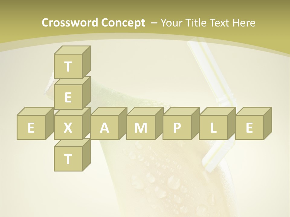 Organic Refre Hment Fruit PowerPoint Template