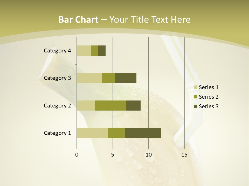 Organic Refre Hment Fruit PowerPoint Template