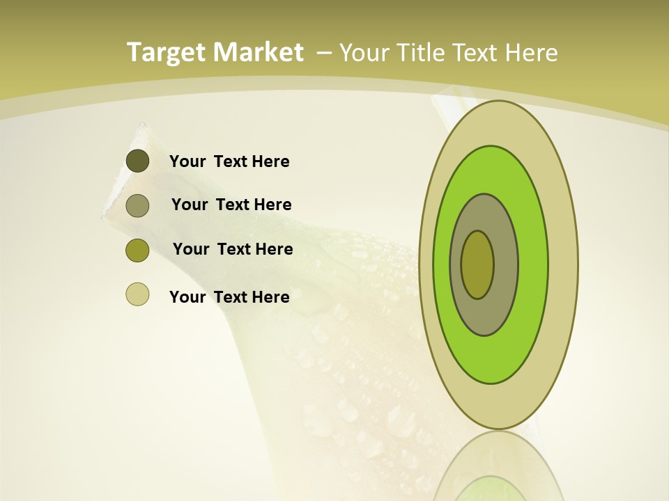 Organic Refre Hment Fruit PowerPoint Template