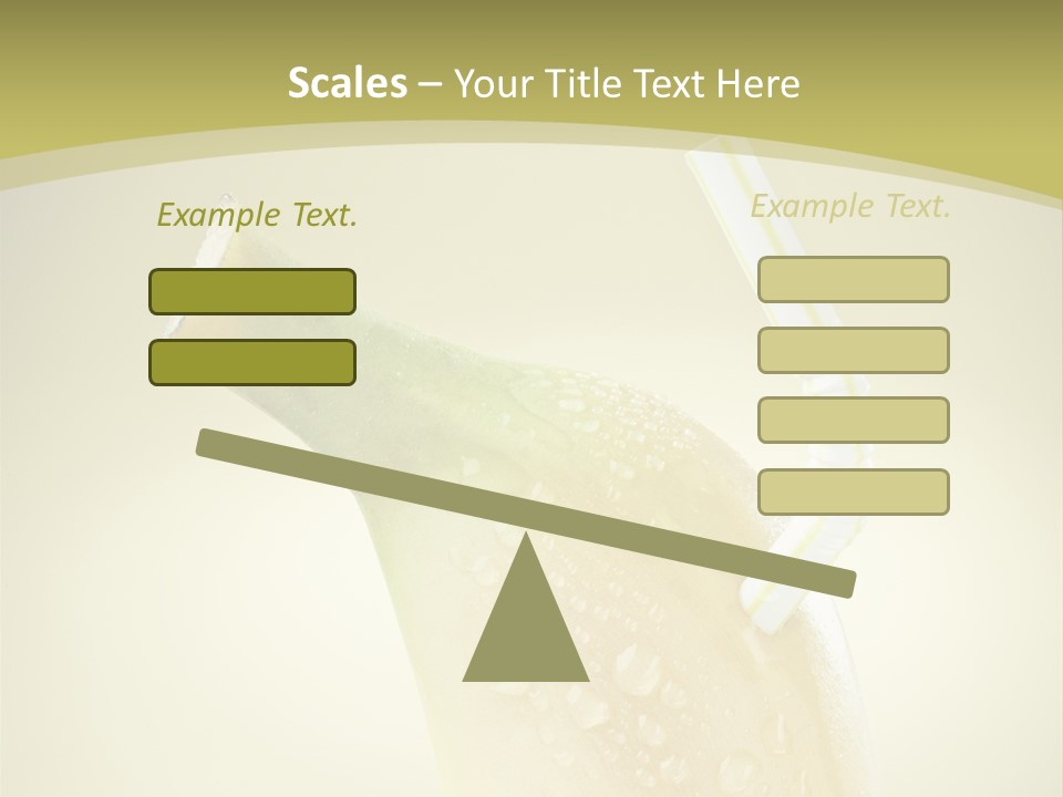 Organic Refre Hment Fruit PowerPoint Template