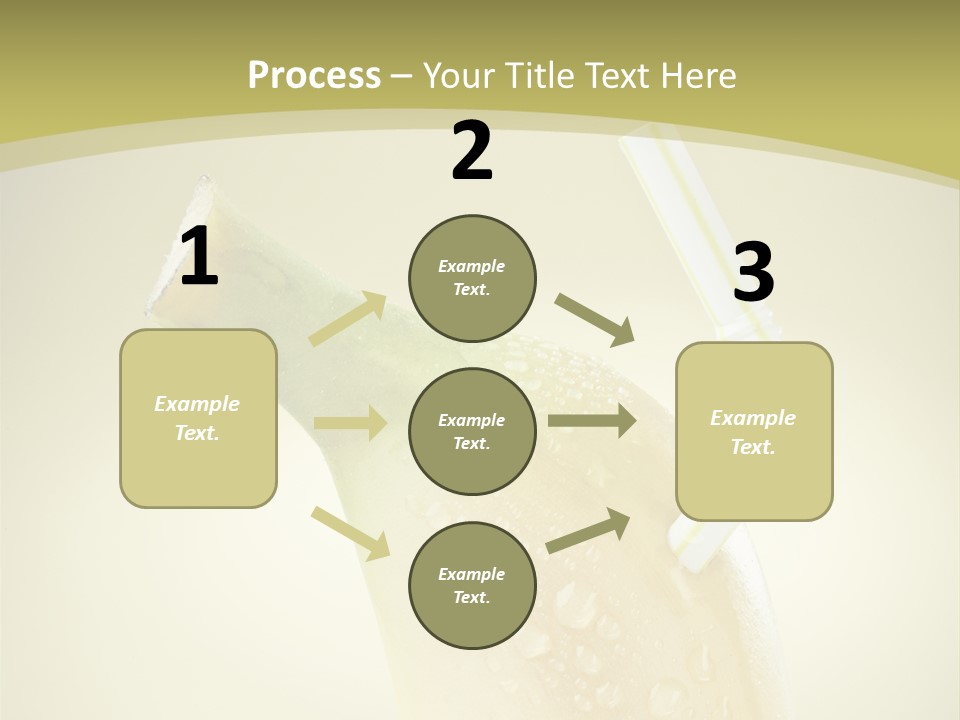 Organic Refre Hment Fruit PowerPoint Template