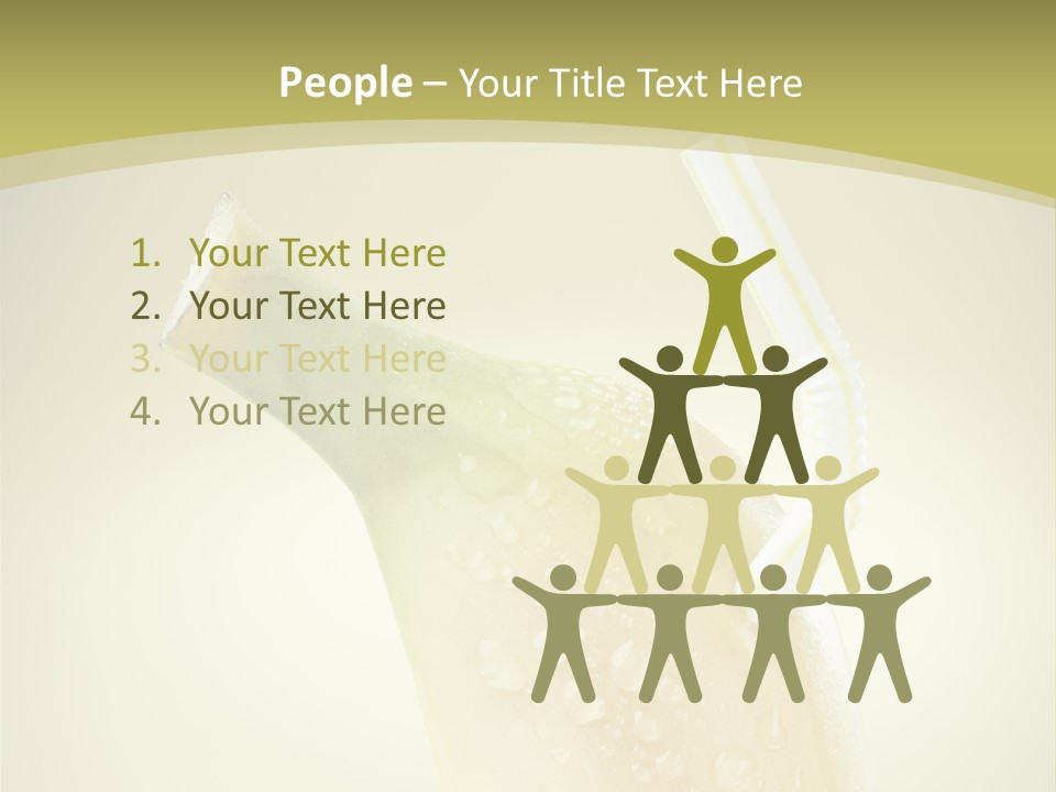 Organic Refre Hment Fruit PowerPoint Template