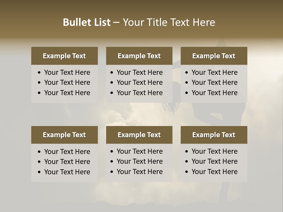 Combat Self Defense Discipline PowerPoint Template