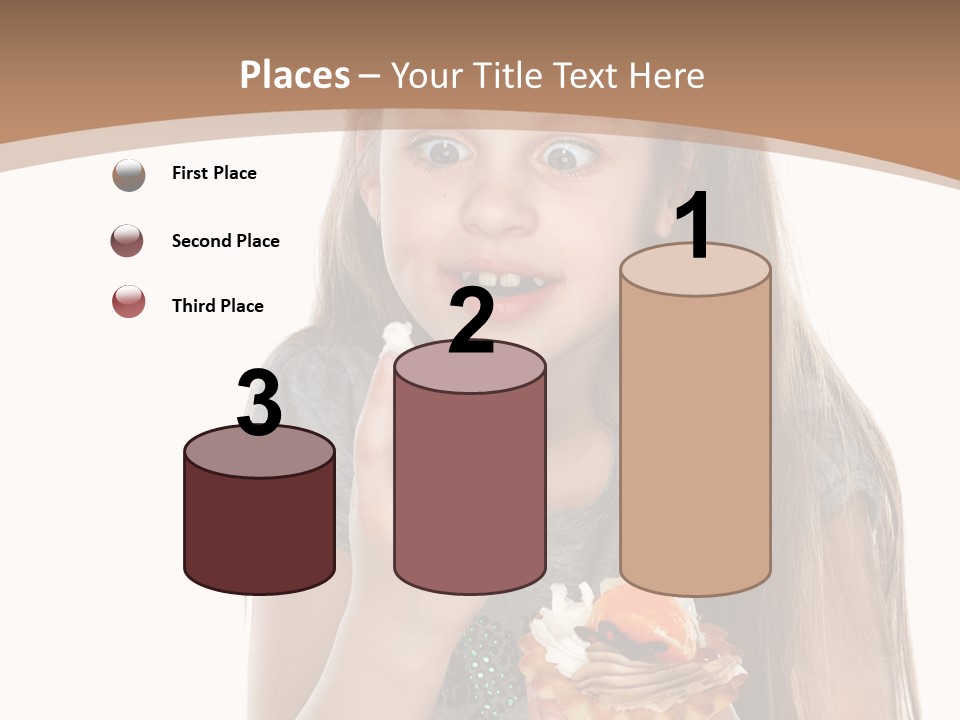 Cute Happy One PowerPoint Template