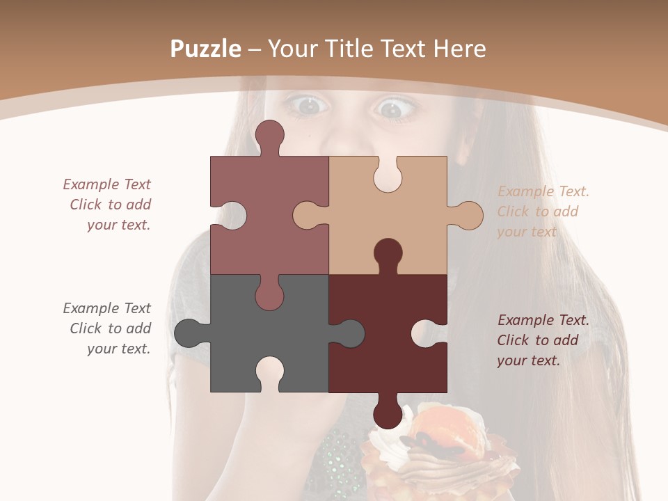 Cute Happy One PowerPoint Template