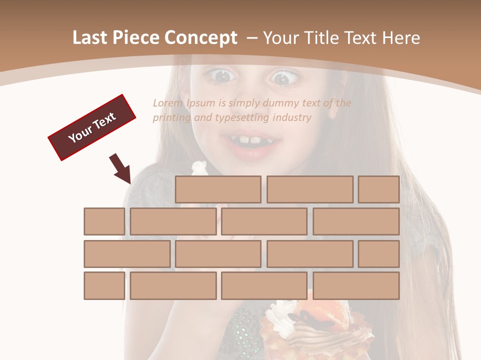 Cute Happy One PowerPoint Template