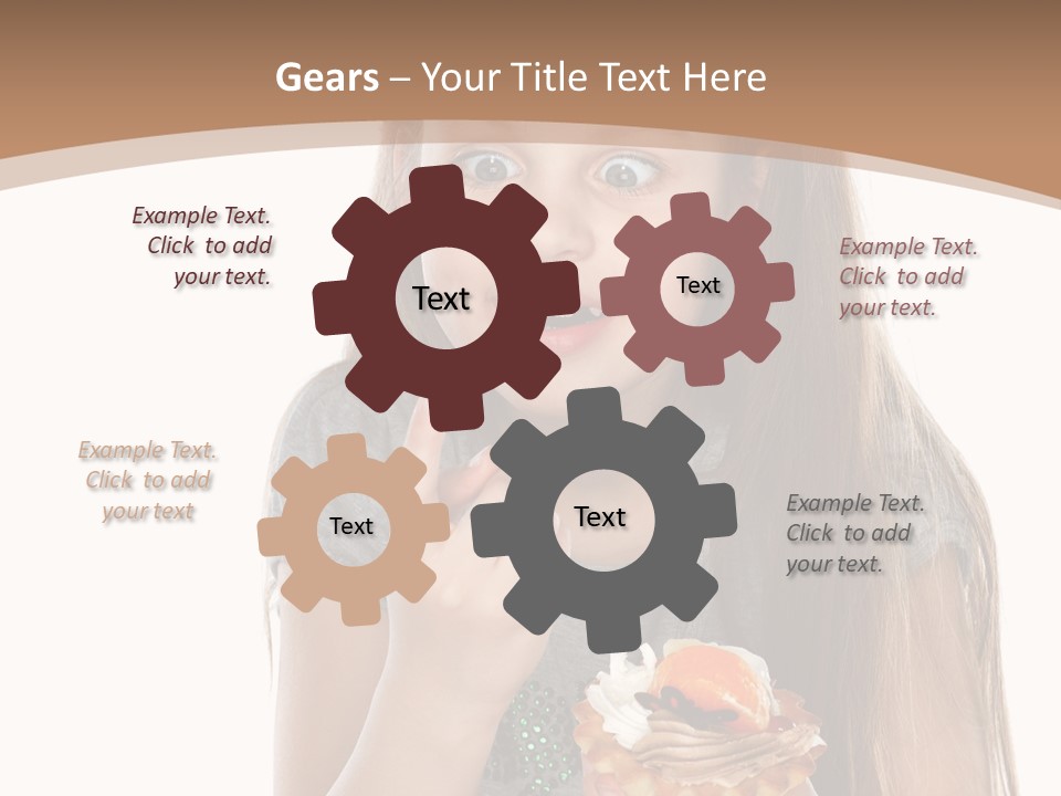 Cute Happy One PowerPoint Template