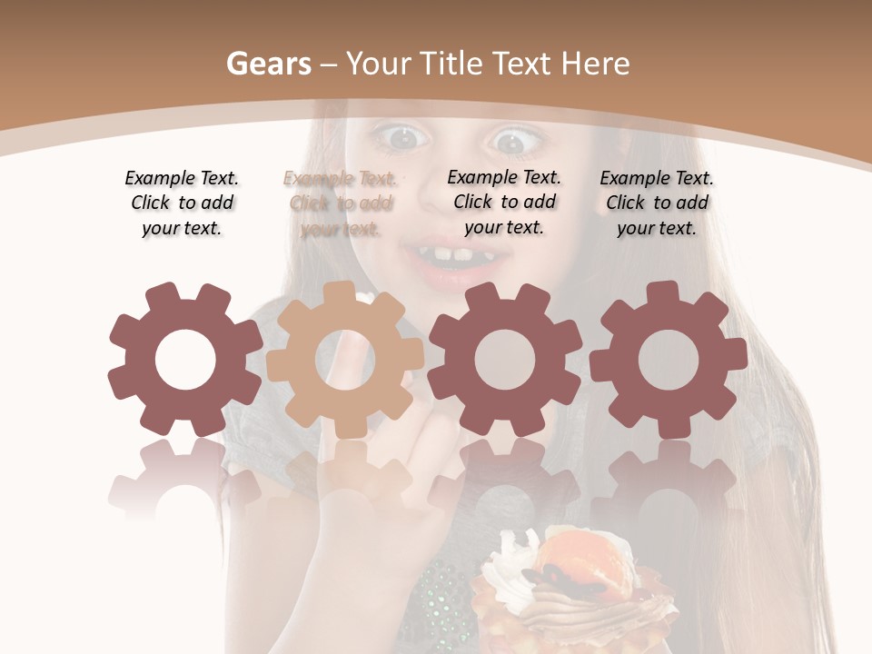 Cute Happy One PowerPoint Template