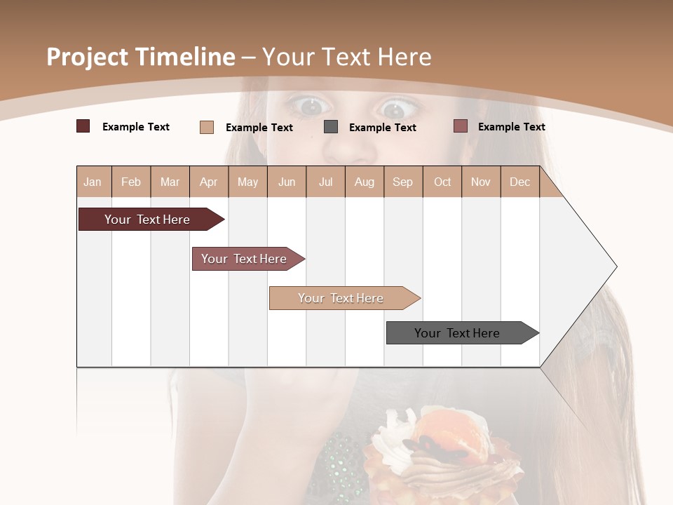 Cute Happy One PowerPoint Template