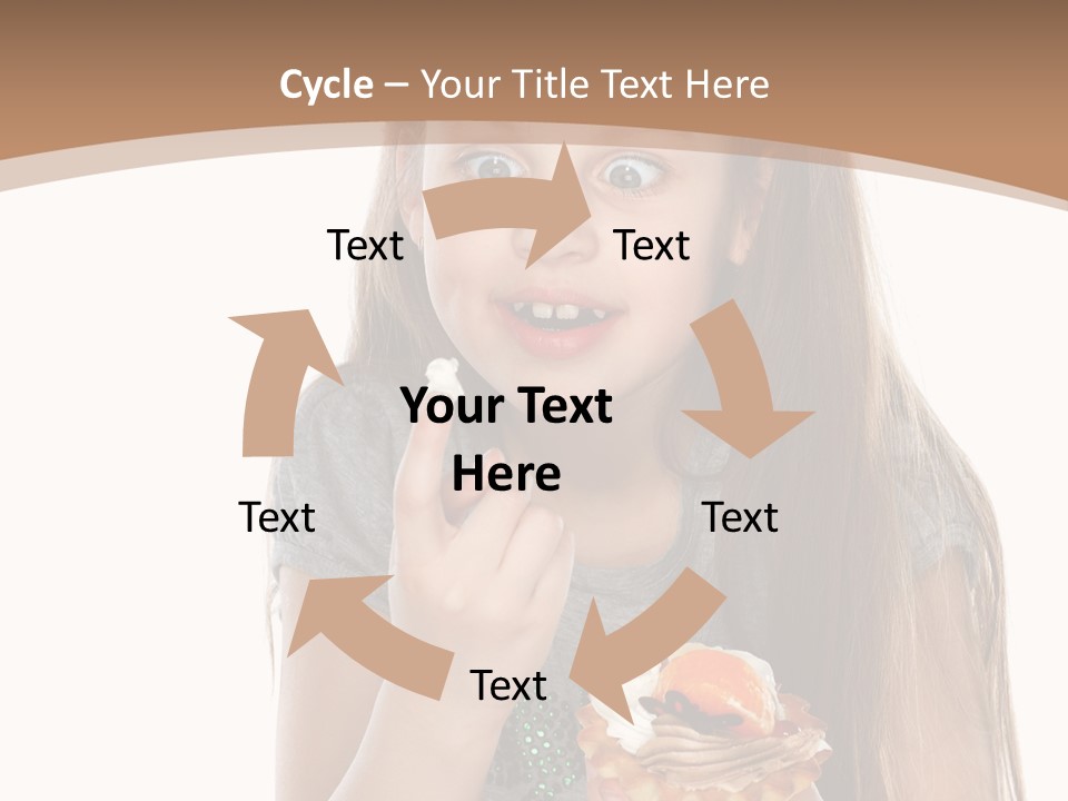 Cute Happy One PowerPoint Template