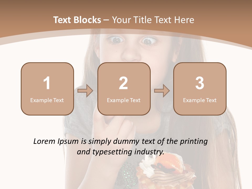 Cute Happy One PowerPoint Template