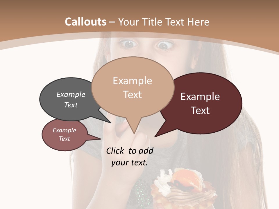 Cute Happy One PowerPoint Template