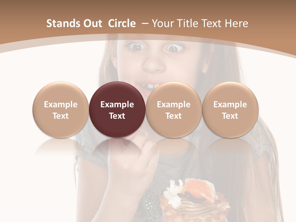 Cute Happy One PowerPoint Template