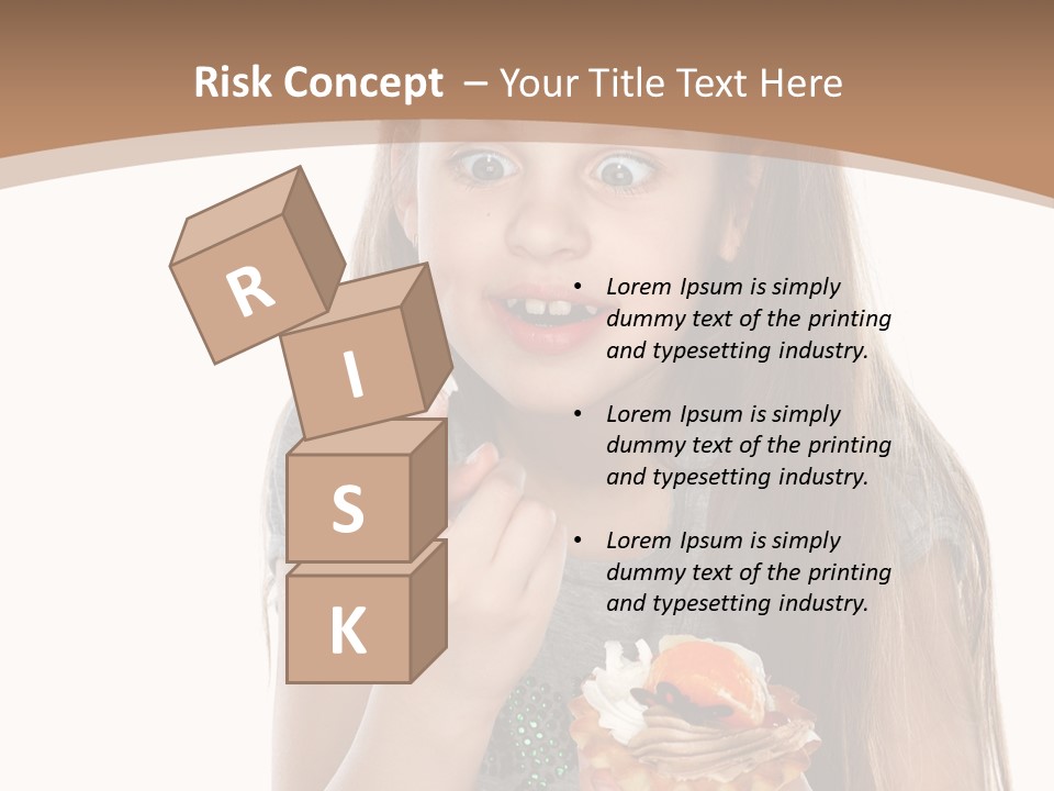 Cute Happy One PowerPoint Template