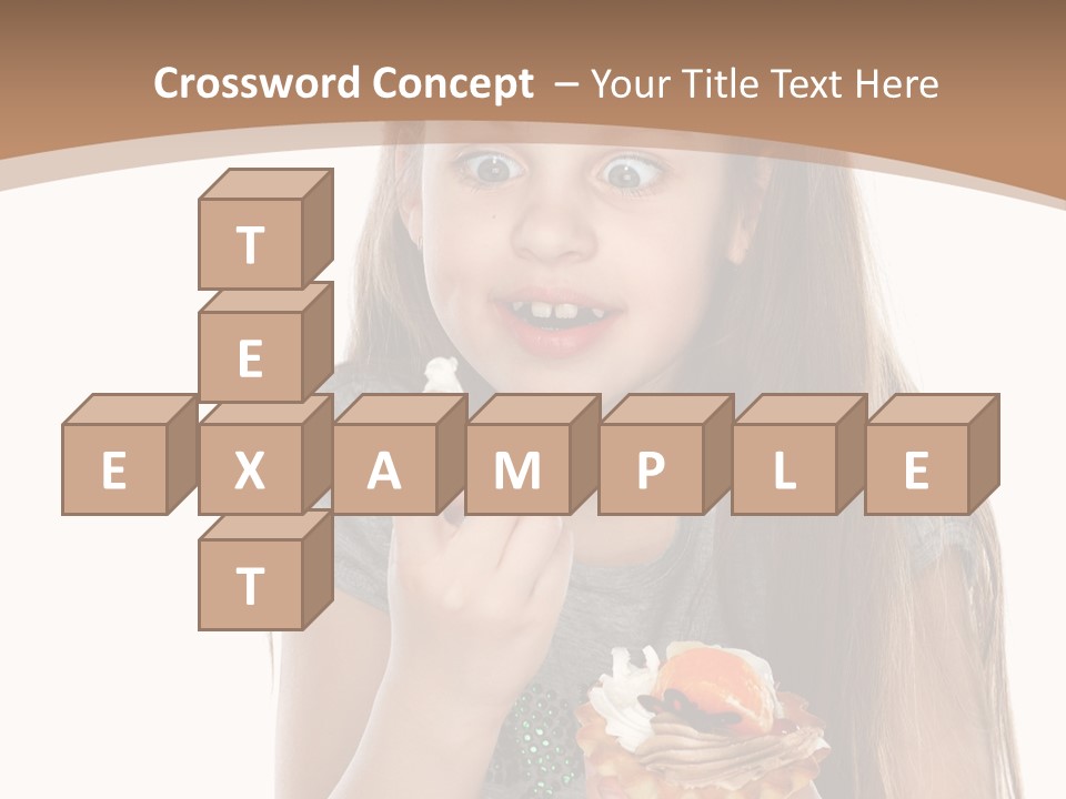 Cute Happy One PowerPoint Template