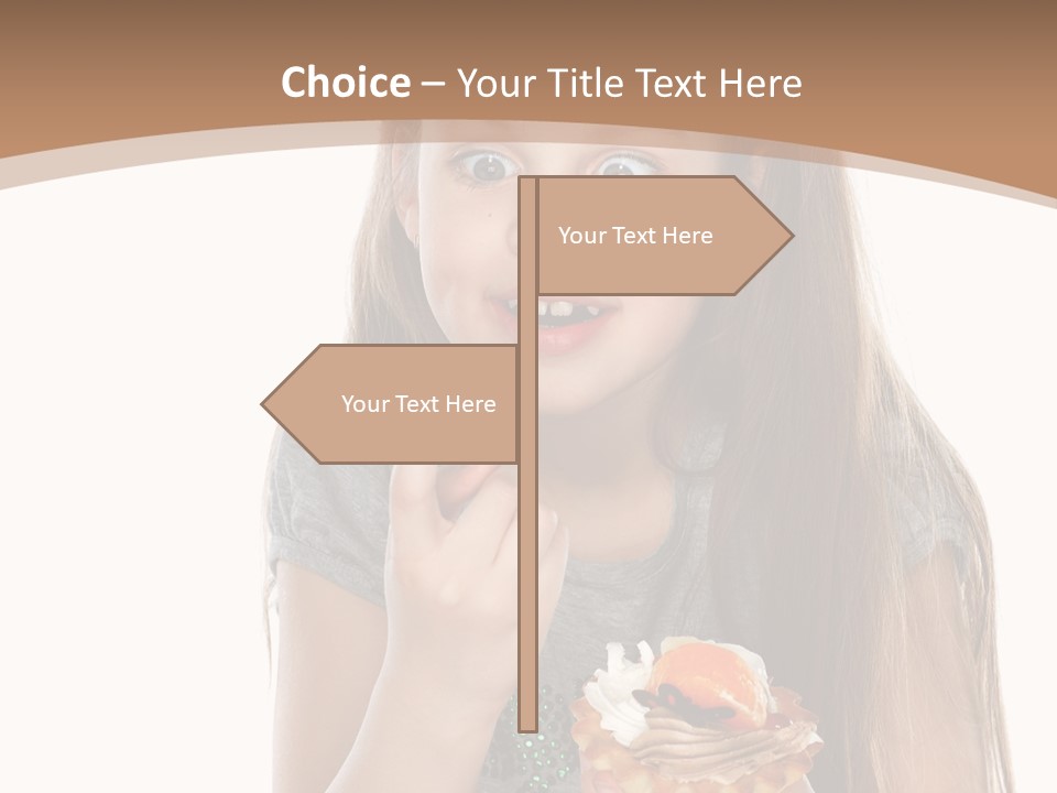 Cute Happy One PowerPoint Template