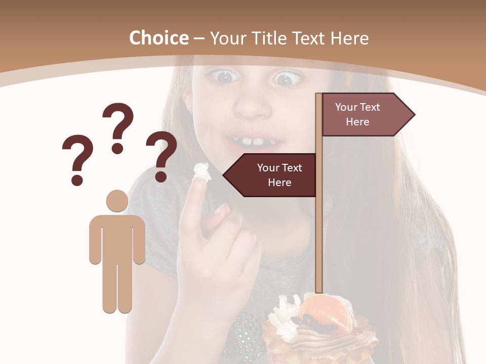 Cute Happy One PowerPoint Template