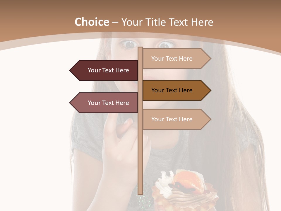 Cute Happy One PowerPoint Template