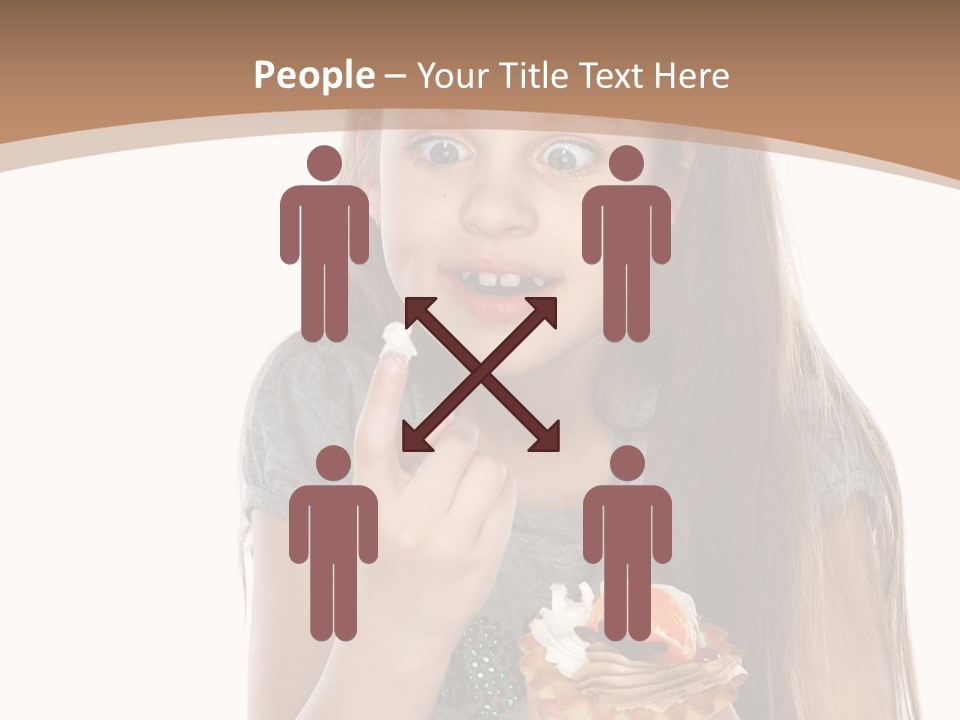 Cute Happy One PowerPoint Template